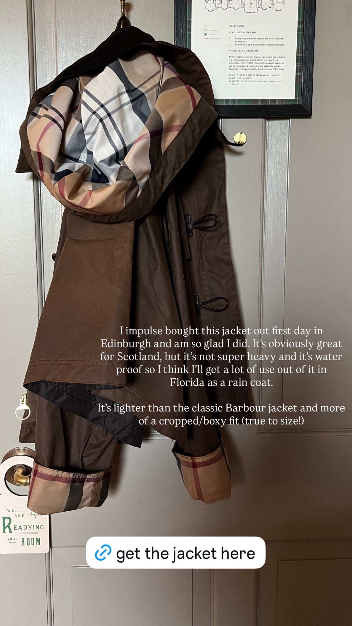 My most worn piece in Scotland: this Barbour jacket! It’s perfect, especially for petites! 

#LTKTravel #LTKPetite #LTKSeasonal