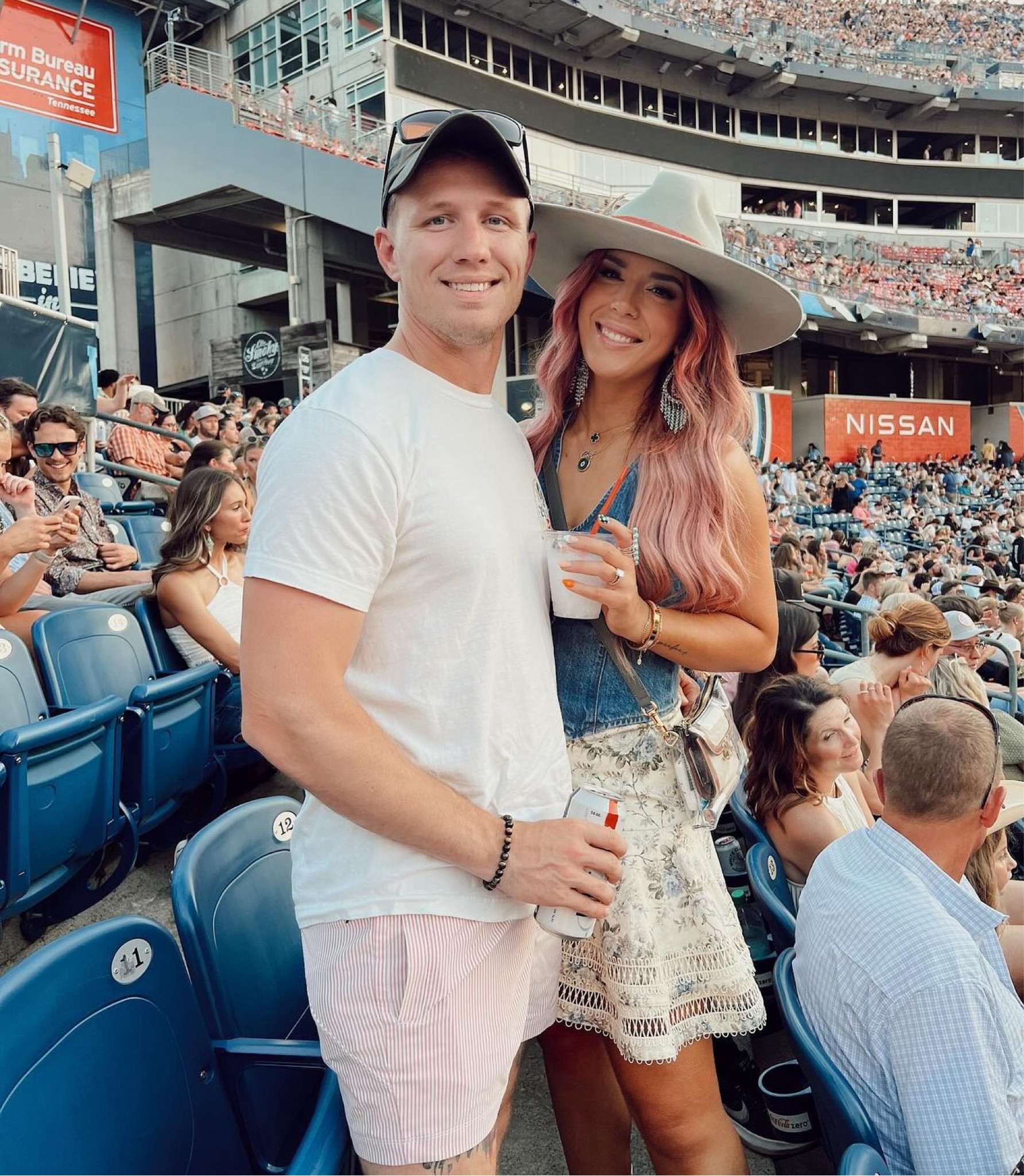 Dress- Old Victoria Chapman- look up Hibiscus Mini Dress in Blue Bouquet
Vest- Aritzia 
Shoes- Free Birds
Hat, Ring, Earrings- Goldie Lew

#LTKSeasonal #LTKShoeCrush #LTKStyleTip