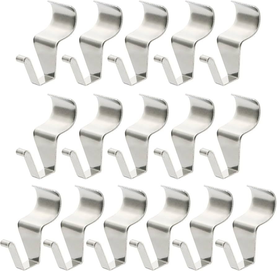 Cozcty Vinyl Siding Hooks for Hanging, Heavy Duty Outdoor Decoration Siding Hanger, Metal No Hole... | Amazon (US)