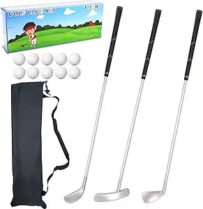 JOINBO Kids Metal Golf Club Set Toys Games,Right Hand Toddler Golf Club Set for Outdoor Sport Toy... | Amazon (US)