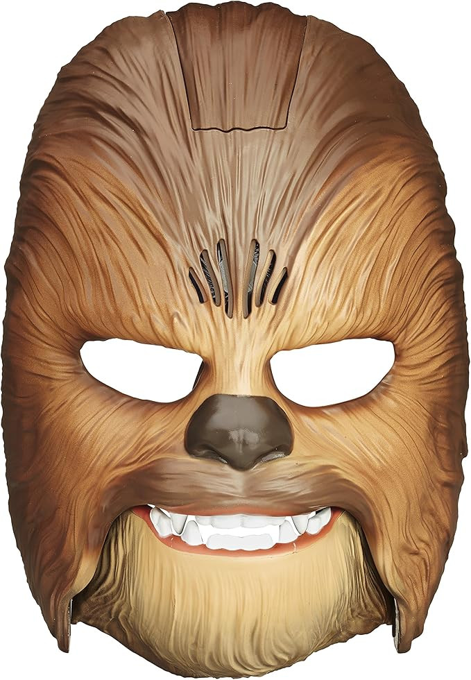 STAR WARS Movie Roaring Chewbacca Wookiee Sounds Mask, Funny GRAAAAWR Noises, Perfect for Kids Ha... | Amazon (US)