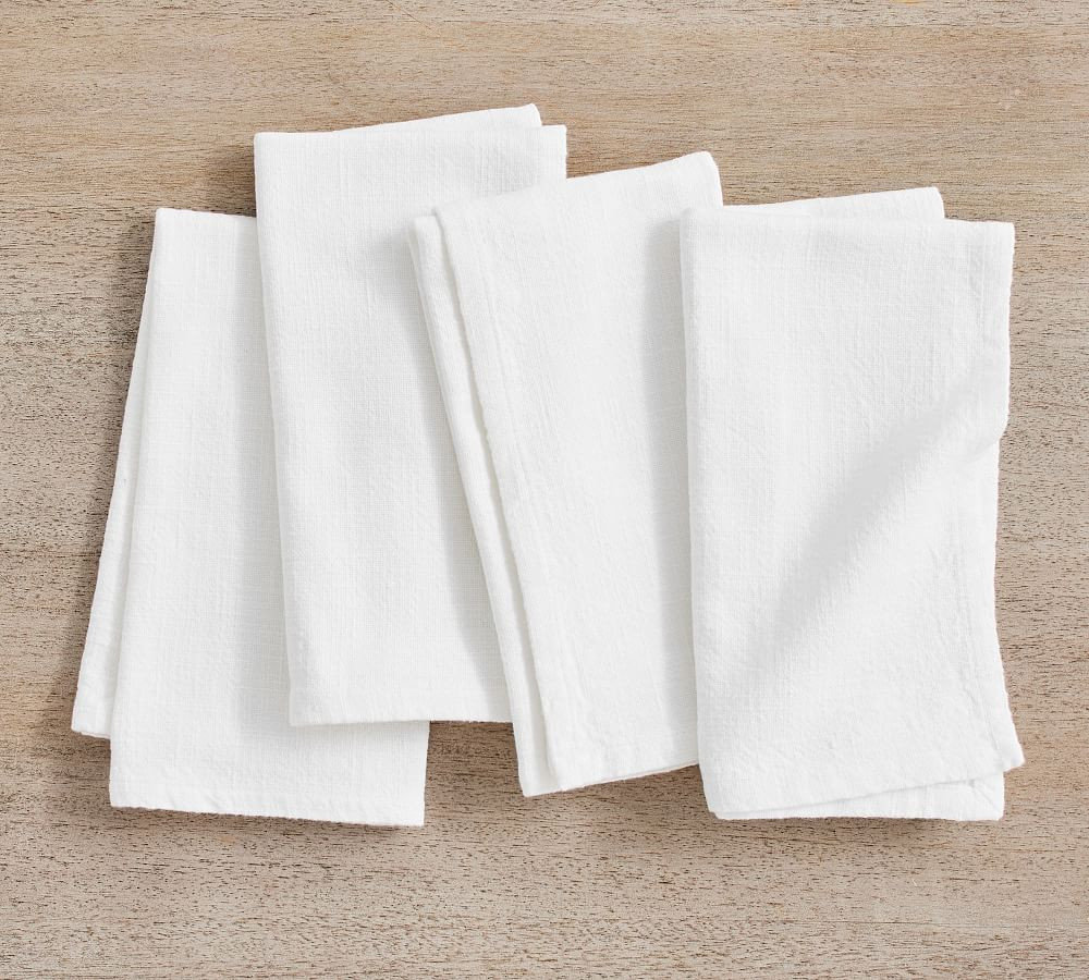 Organic Cotton Casual Napkins | Pottery Barn (US)