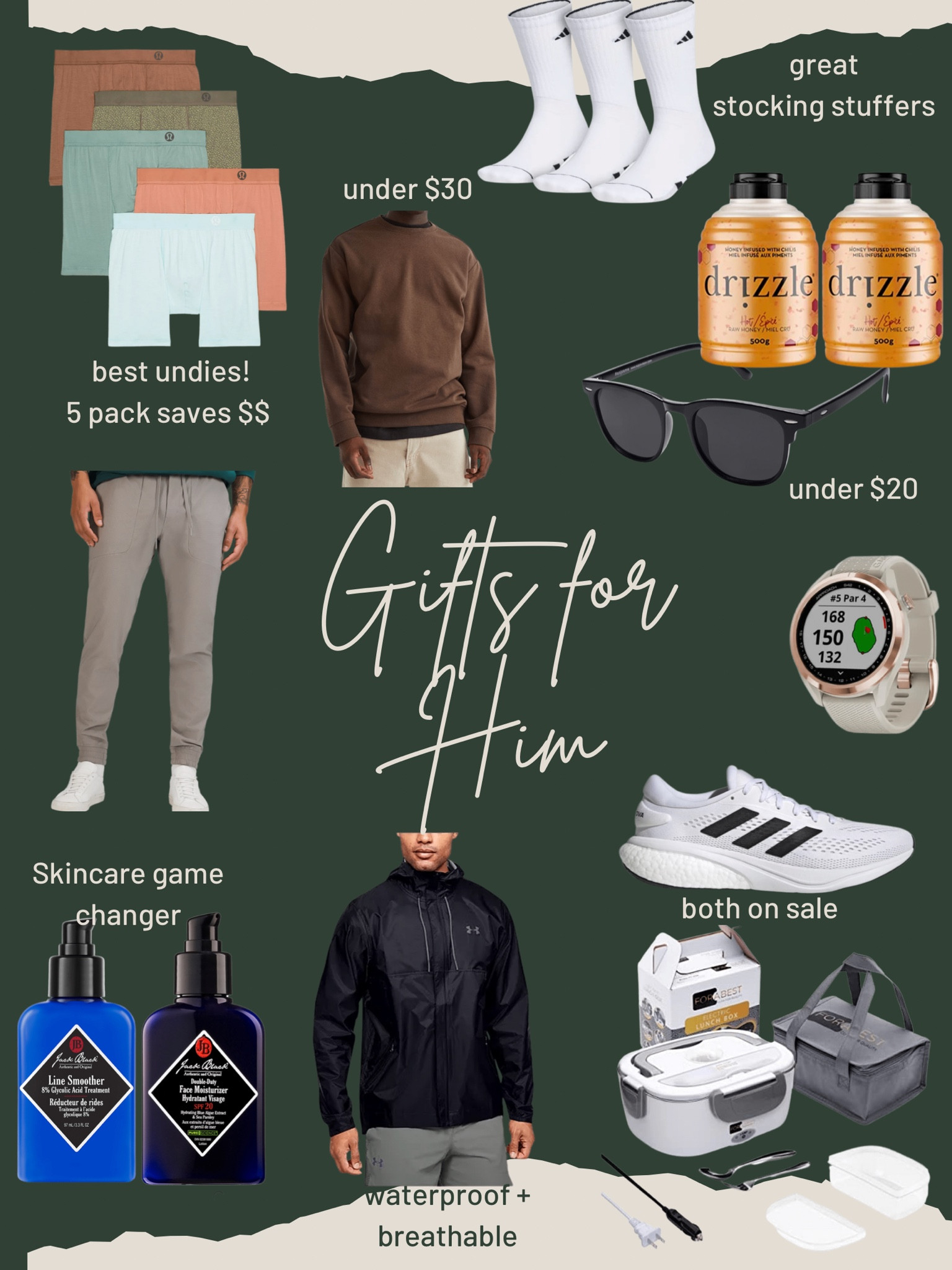 Gift Guide for Him!
Gift giving made easy! 

The skincare is so amazing, I use the SPF moisturizer myself it’s so wonderful!


Gift guide, men, cyber week, gift-giving made easy, Christmas, holidays.  

#LTKCyberweek #LTKmens #LTKGiftGuide