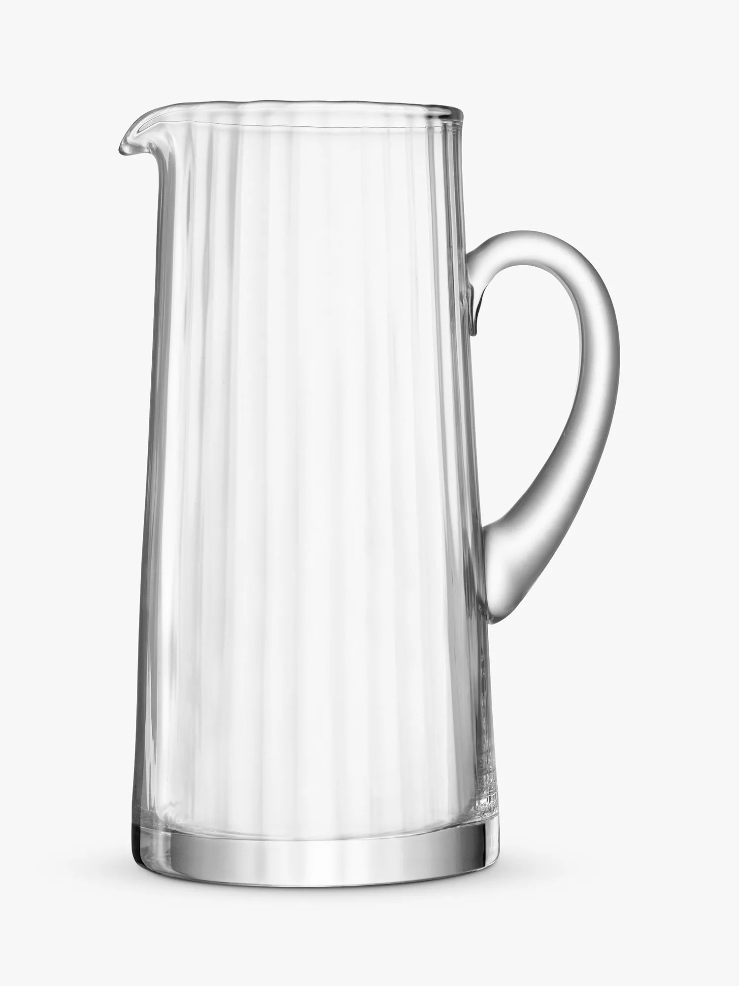 LSA International Aurelia Optic Glass Jug, 1.9L, Clear | John Lewis (UK)