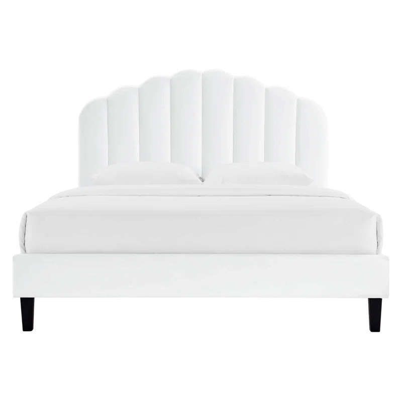 Daisy Performance Velvet Platform Bed by Modway | Wayfair North America
