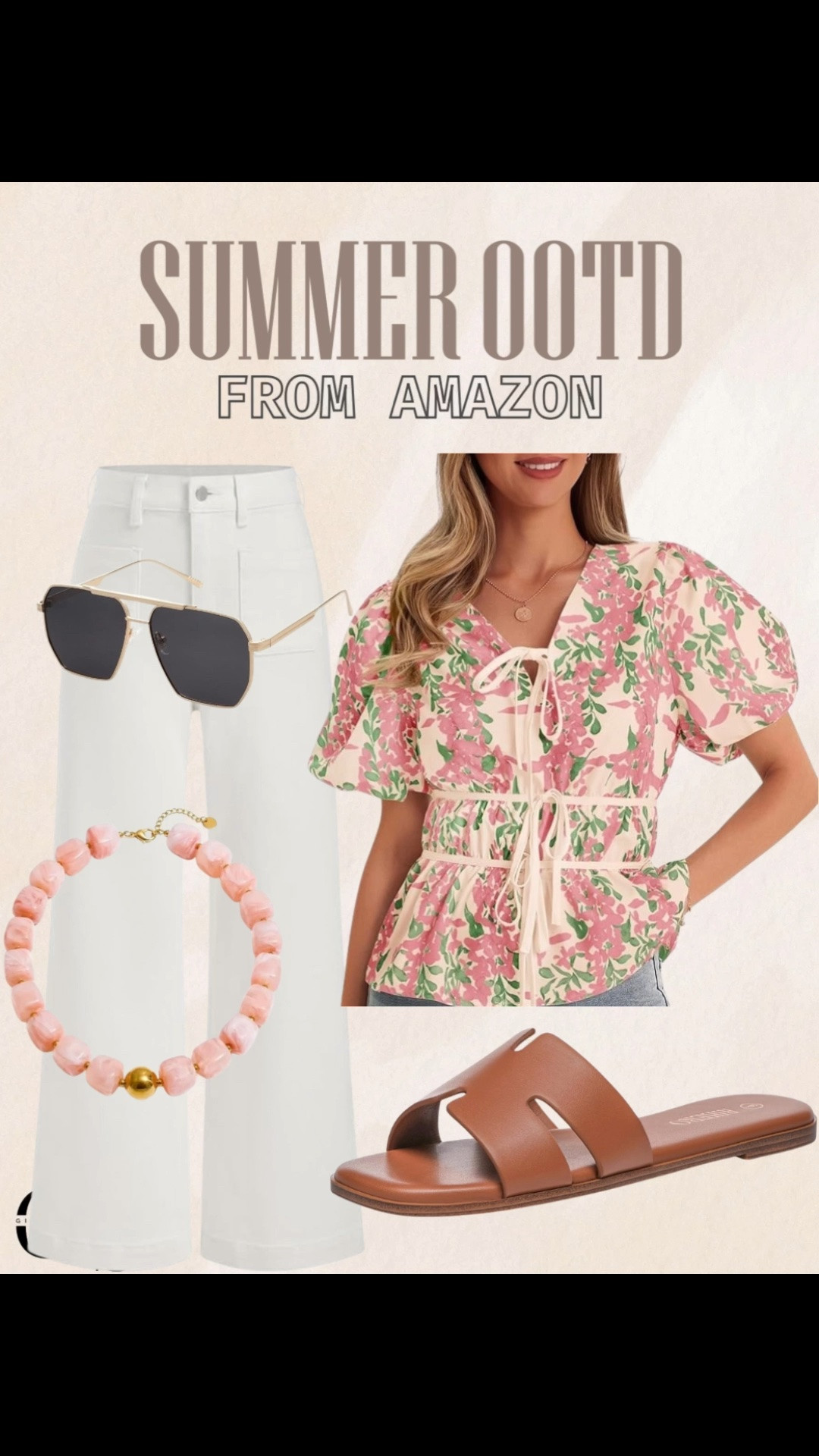 Date night outfit from Amazon 
Date night ootd, summer outfit, spring outfit, resort wear, beach outfit, amazon outfit, summer style, sandals, gold jewelry, denim, summer jeans

#LTKootd #LTKWorkwear #LTKmomlife