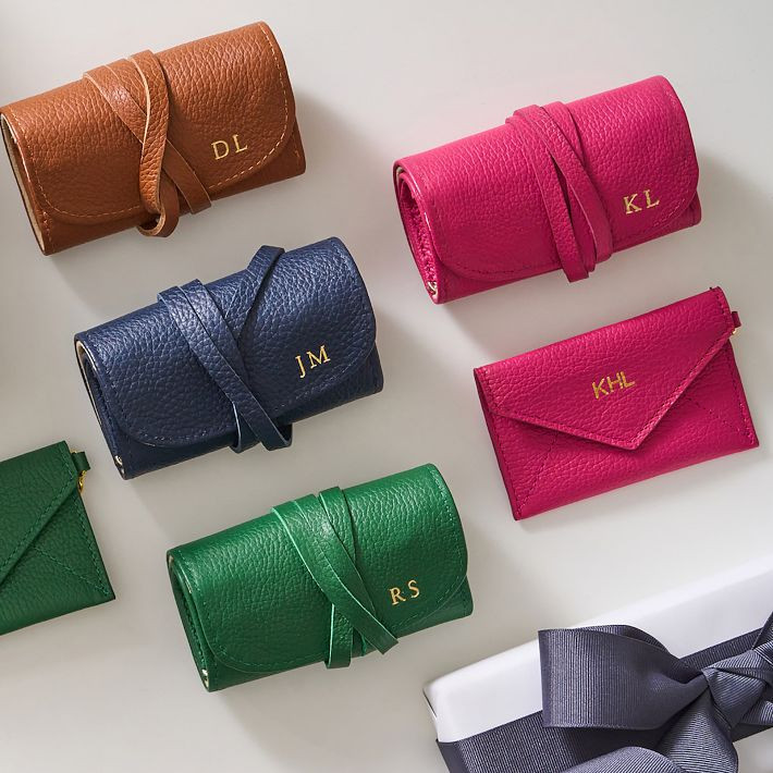 Leather Jewelry Roll Up​ | Mark and Graham