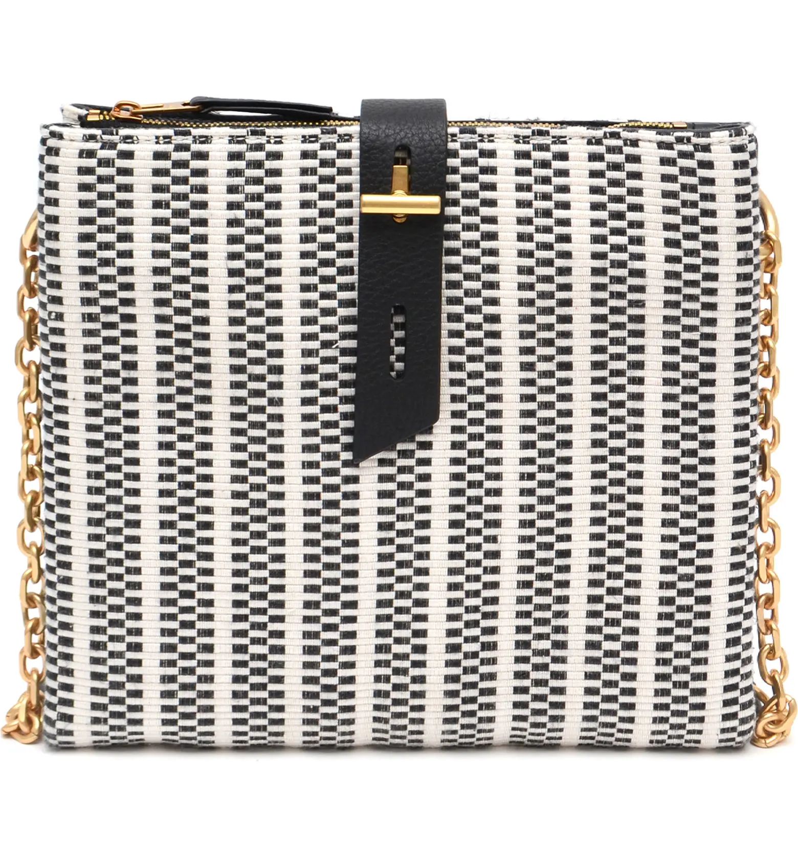 Gabby Chain Woven Leather Crossbody Bag | Nordstrom Rack