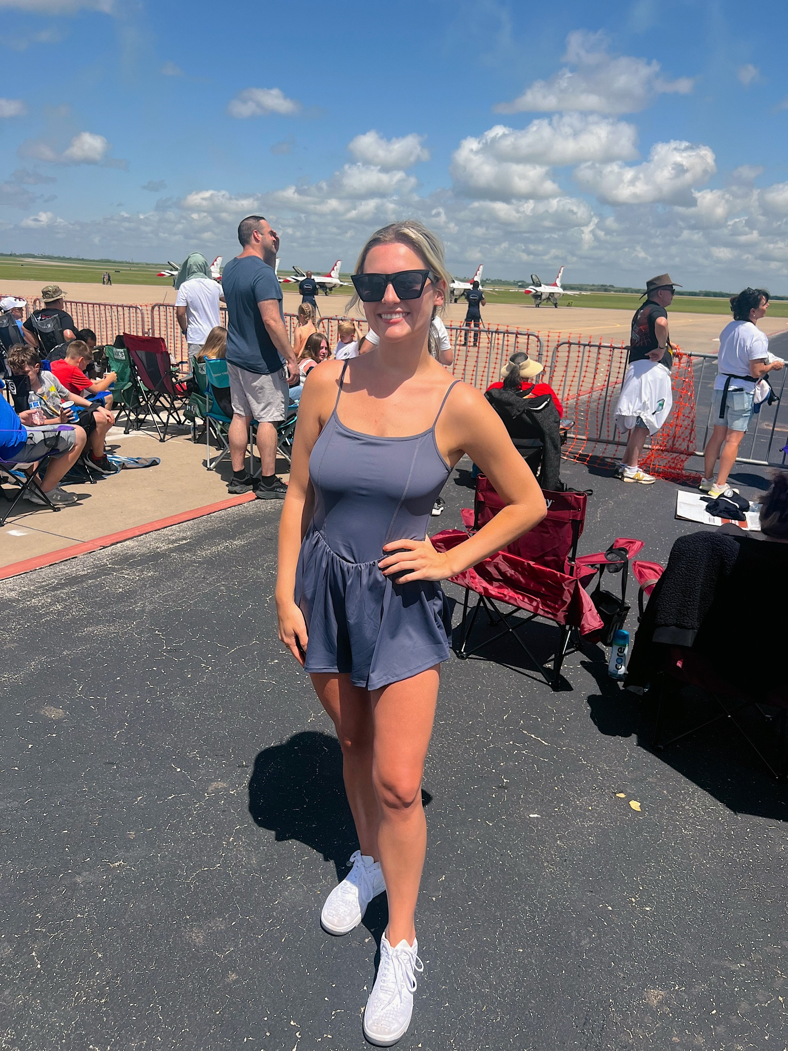 Will be getting this romper in other colors so I can wear it all summer🤩 
Wearing size small 

#LTKFestival #LTKU #LTKActive