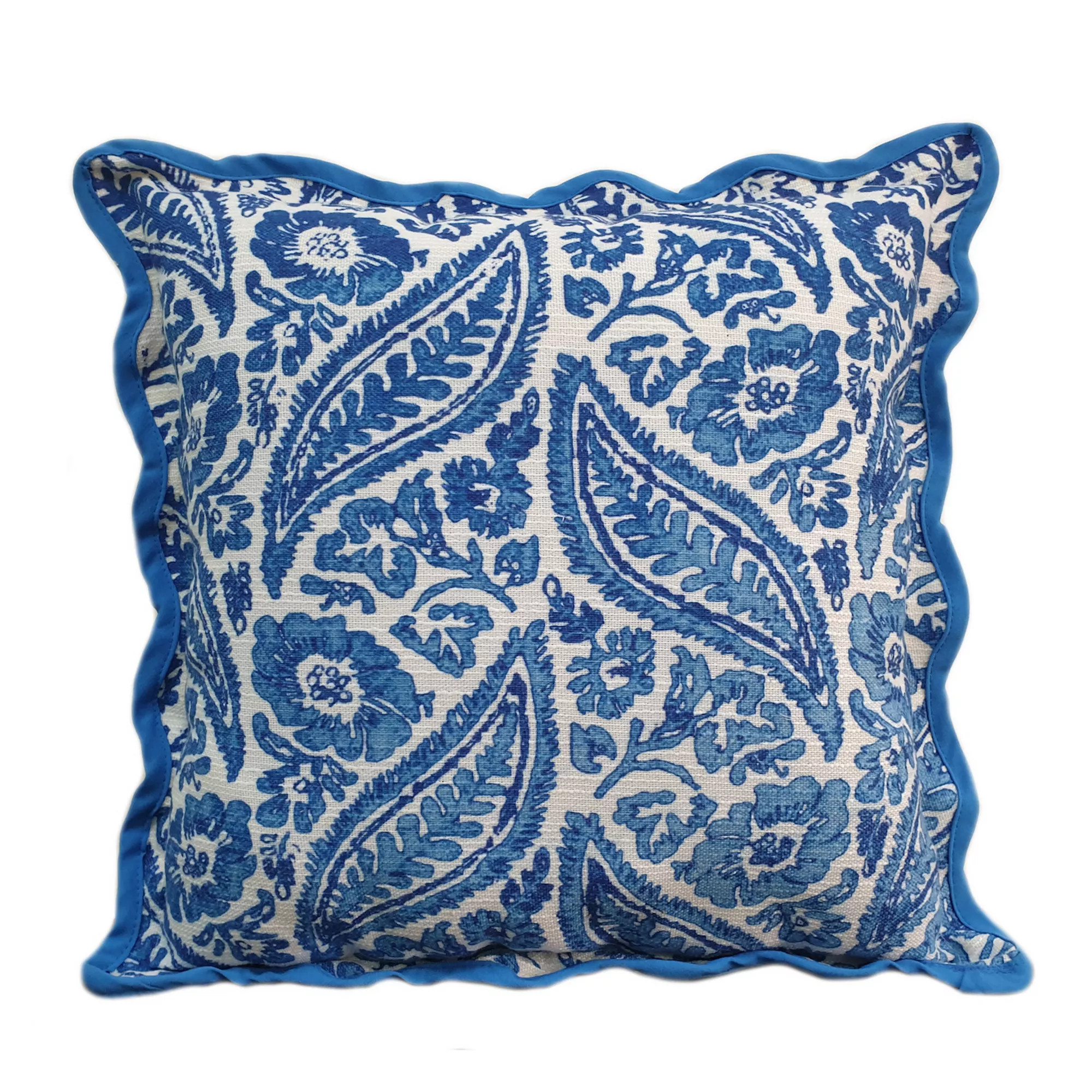 Draper James Ocean Leaf Print Indoor/Outdoor Throw Pillow | Kohl's