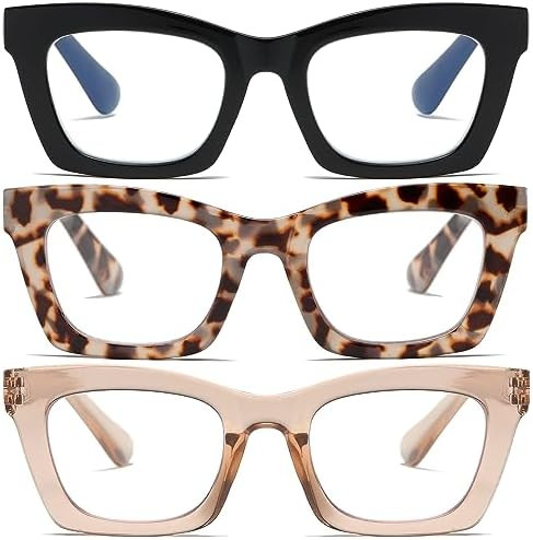 Oprah- Readers for Women - Stylis Style Reading Glasses with Blue Light Blocking and Spring Hinge | Amazon (US)