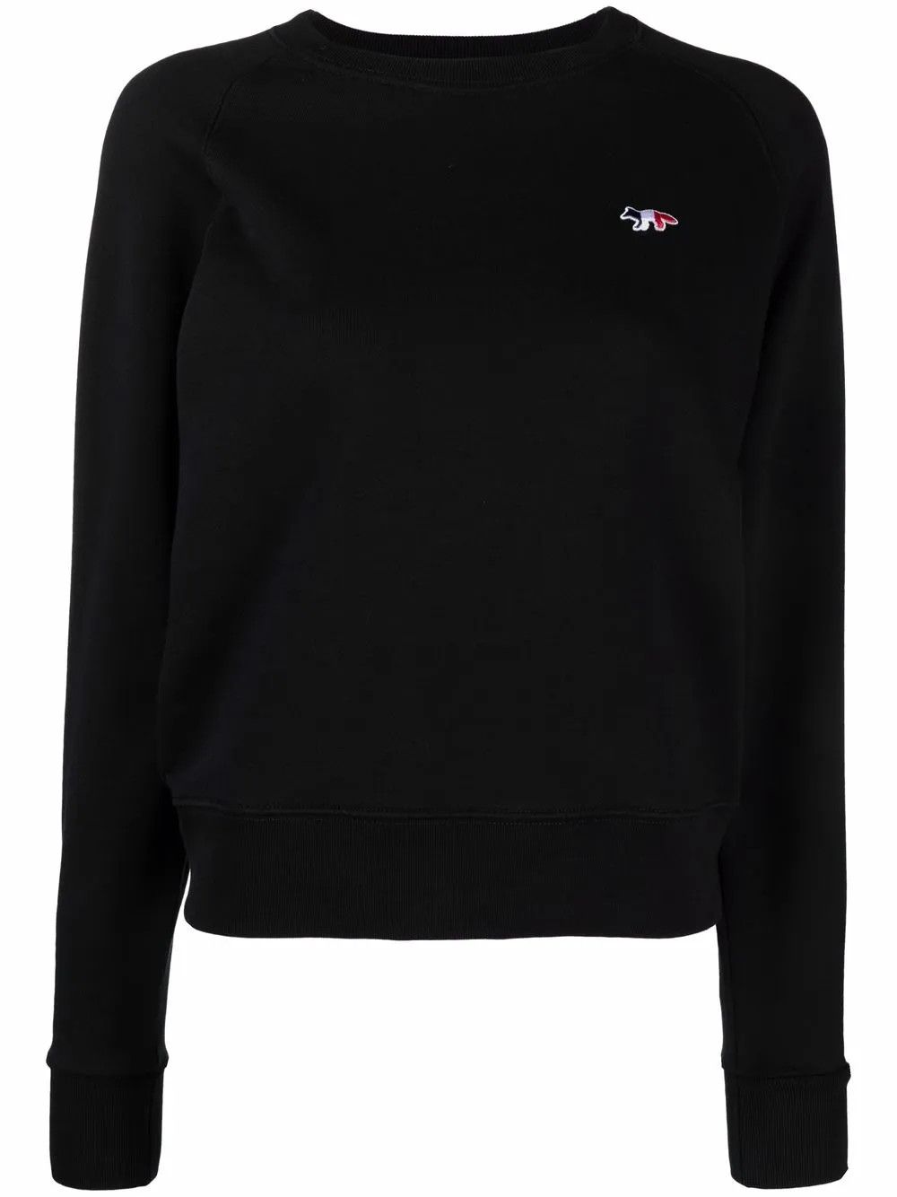 Maison Kitsuné embroidered-logo Sweatshirt - Farfetch | Farfetch Global