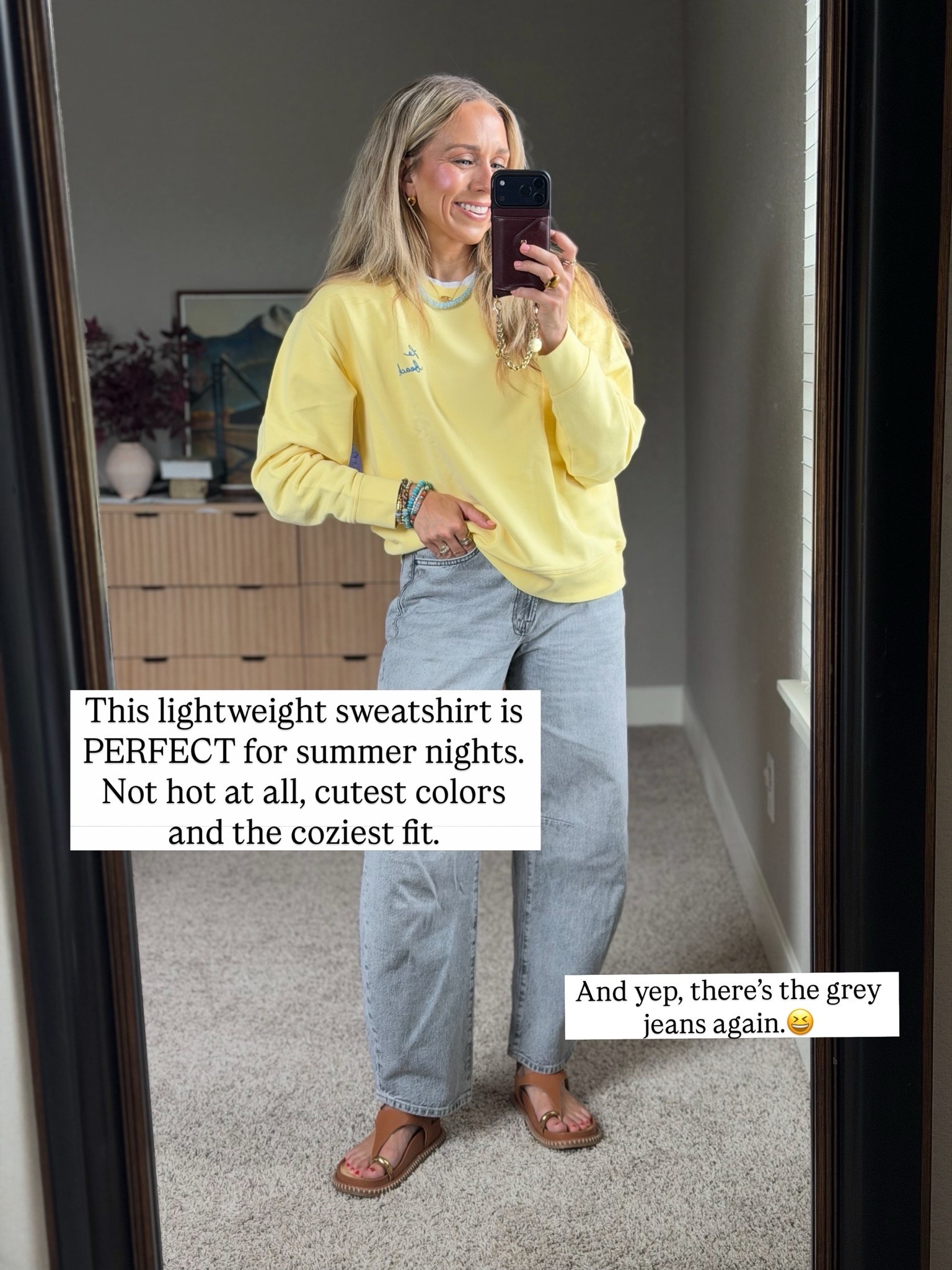 This sweatshirt is perfect for summer nights and my favorite pants again! 

i am a size small
top and 2 or 26 bottoms.

#LTKootd #LTKgrwm #LTKmomlife