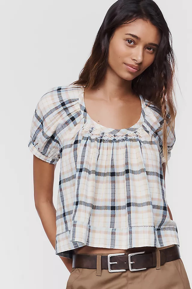 Smocked Swing Blouse | Anthropologie (US)