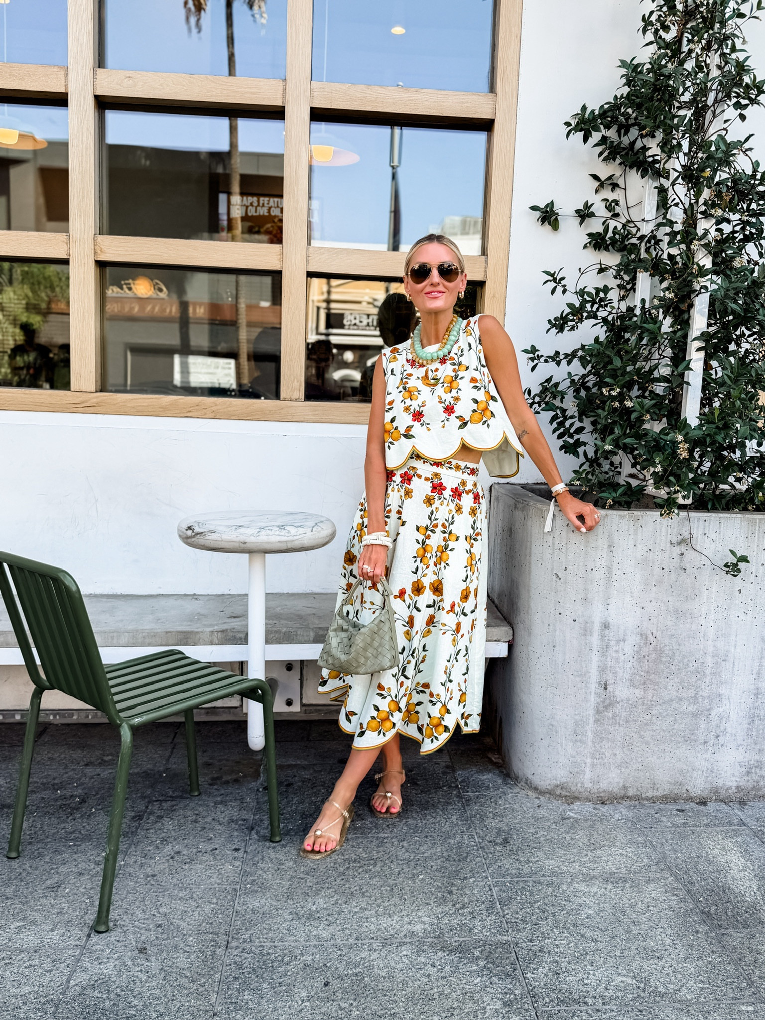 This floral set is so cute! This would be so cute to wear in Napa or for dinner in Europe! Wearing XS in top & S in skirt!

Loverly Grey, Farm Rio, matching set, summer outfit, vacation outfit 

#LTKSeasonal