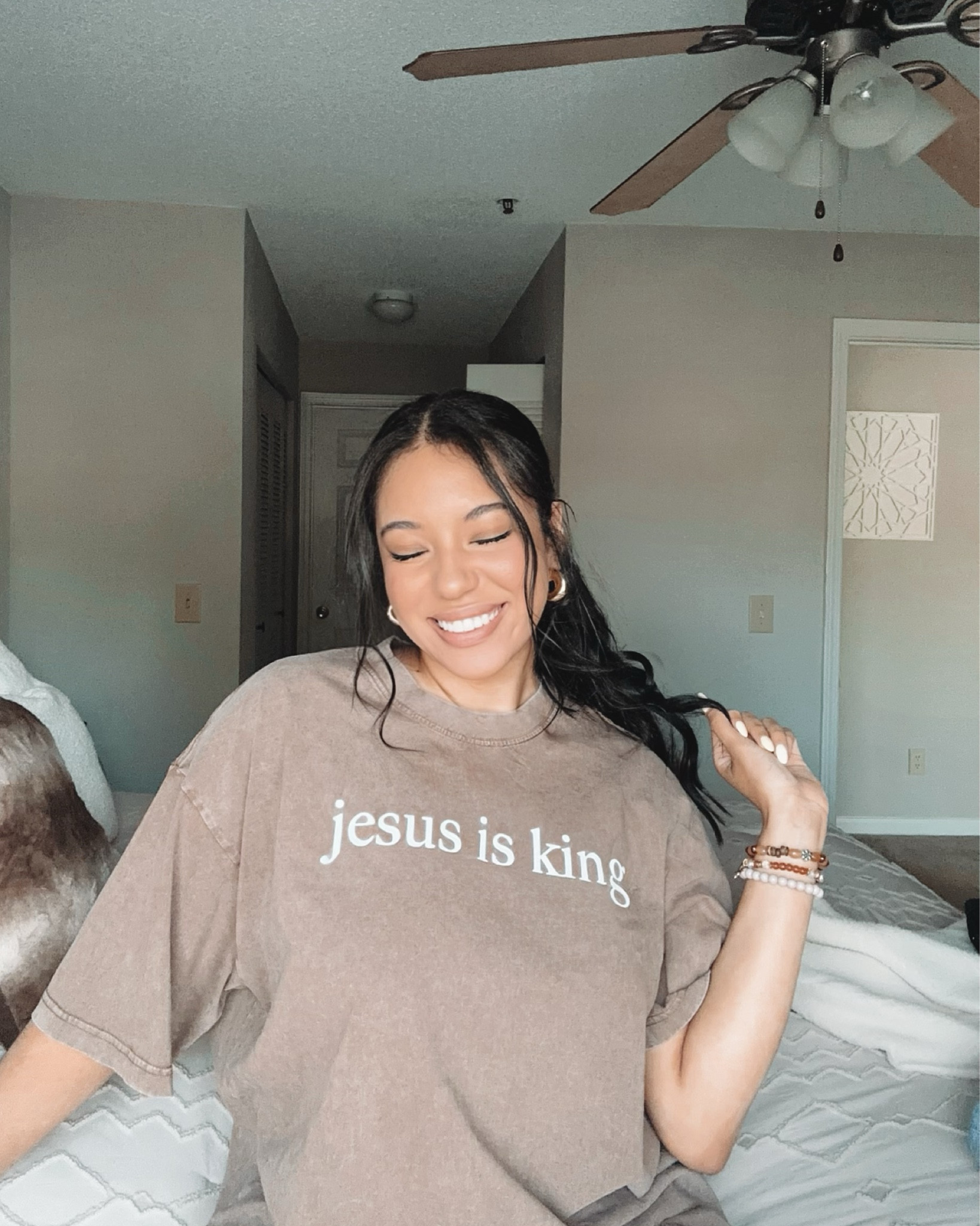 JESUS IS KING T-SHIRT🤎
this shirt is a light washed brown color, and the material is amazing!



#LTKFallSale #LTKStyleTip #LTKFindsUnder50