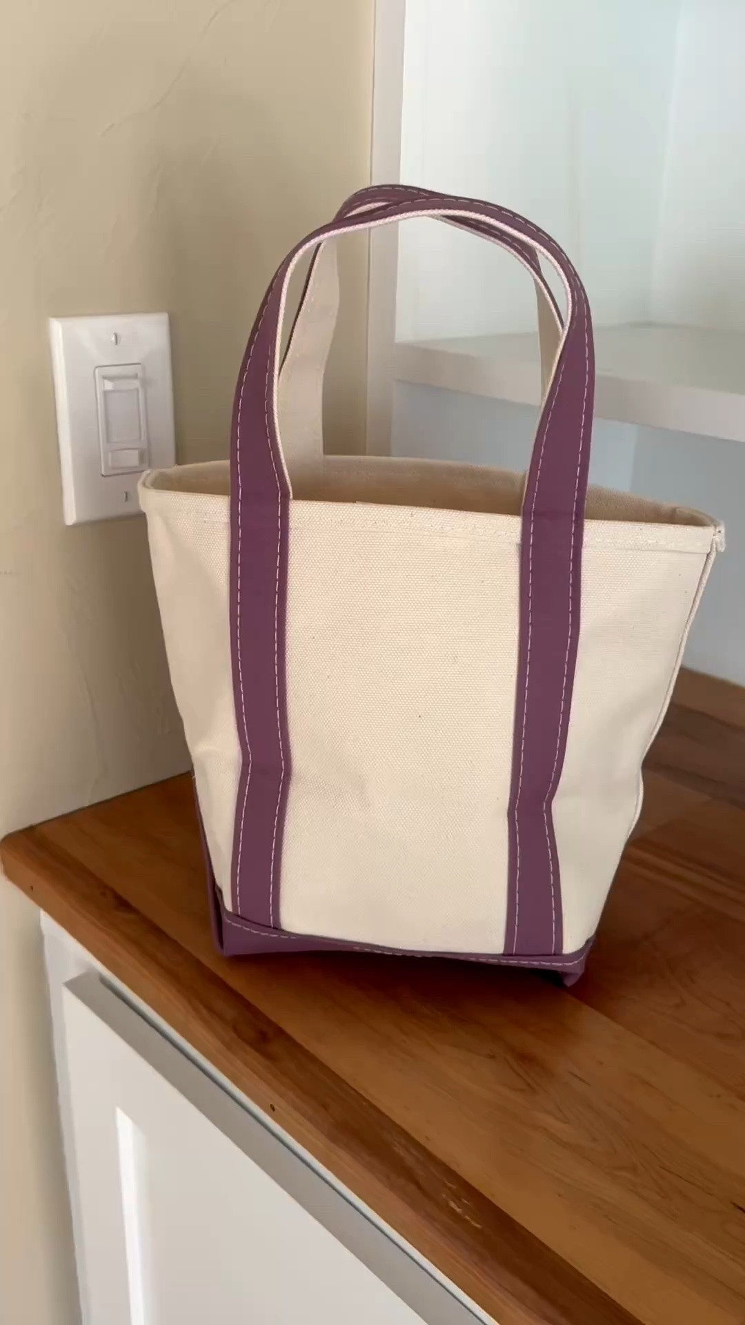 💜 These bags are just the best! Whether buying them for yourself or as gifts you cannot go wrong! 
💜I just purchased this small with the purple handle and it is so cute! ￼

#LTKHome #LTKTravel #LTKOver40