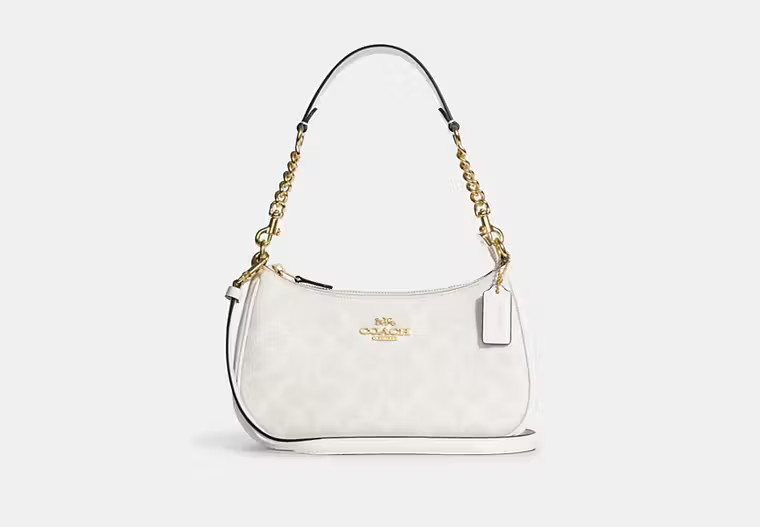 Teri Shoulder Bag In Signature Canvas | Coach Outlet US