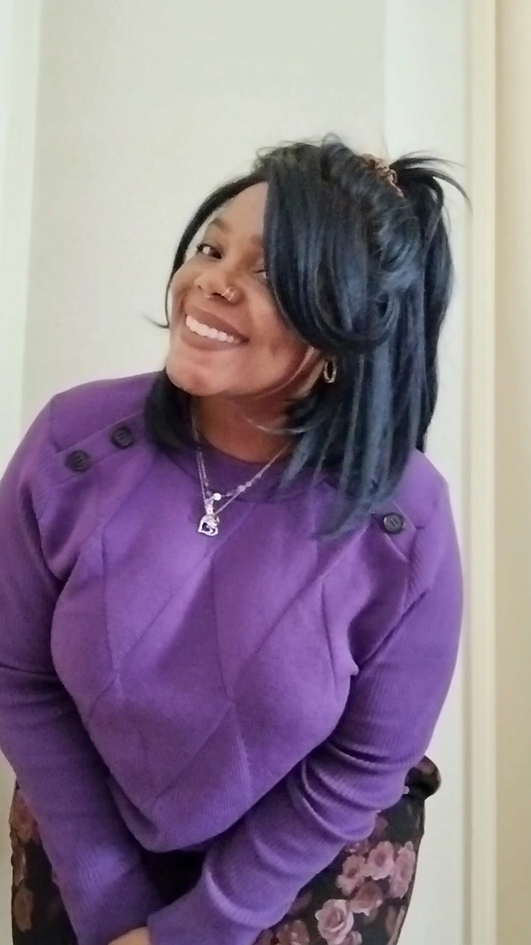 I'm not a wig wiz but when I find a lace front that I can cut the lace, tint the net, style and go, I'm all in! I'm enjoying this new Outre wig Swoop Series 20, it's so soft, pre-curled, no shedding, easy to comb and the blue black color is lovely!

#LTKgrwm #LTKselfcare #LTKBeauty