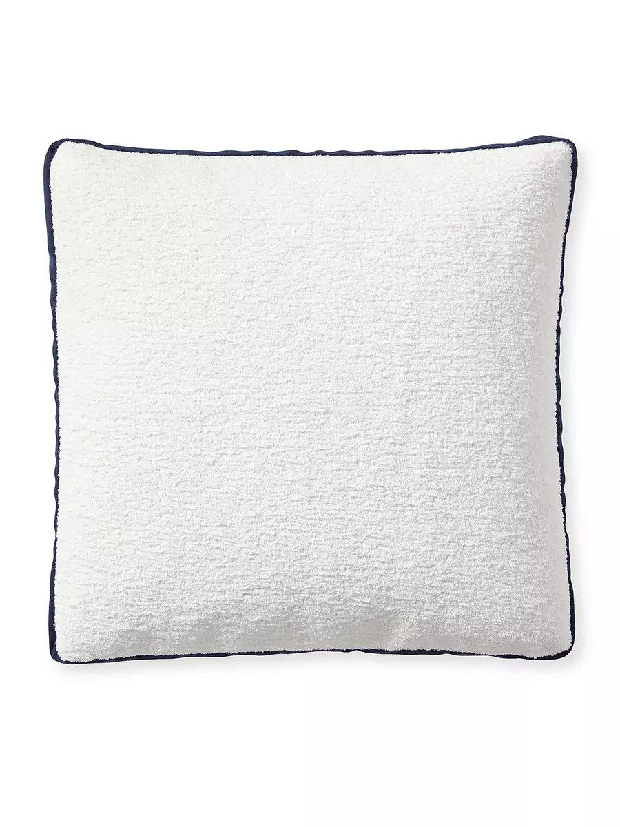 Sunbrella®️ Seacliff Gusset Pillow Cover | Serena and Lily