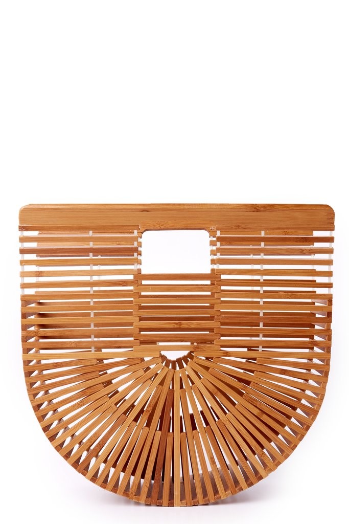 Let's Picnic Large Japanese Bamboo Basket Bag | Red Dress 