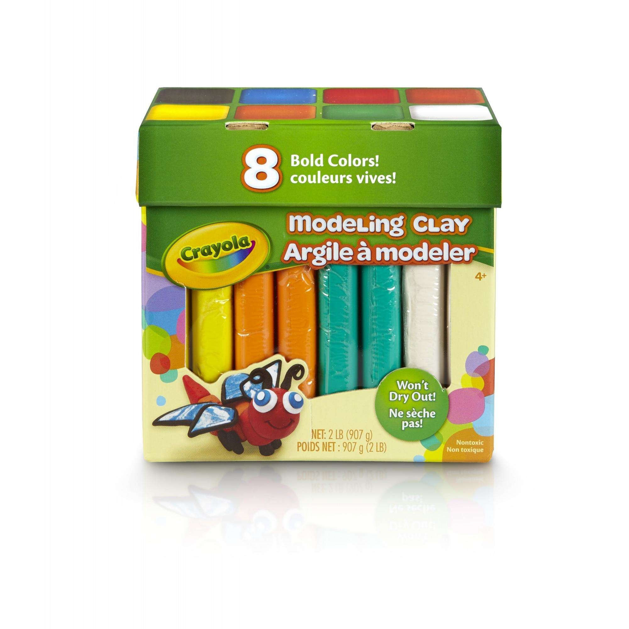 Crayola Modeling Clay in Bold Colors, 2lbs, Gift for Kids, Ages 4 & Up | Amazon (US)