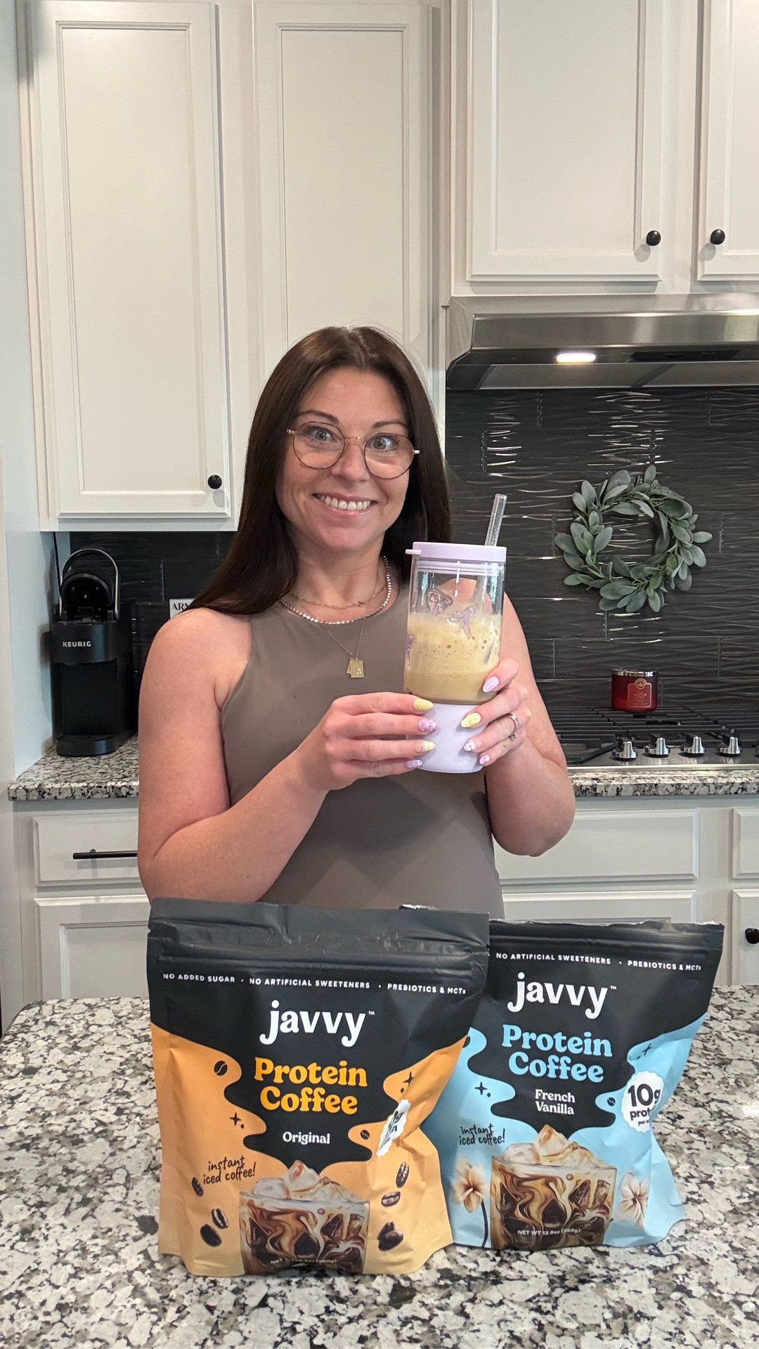 #ad Fuel your day the clean way ☕💪
Javvy Protein Coffee = smooth energy with zero additives—just what your body actually needs. And when you mix in 2 scoops? You’re getting up to 20g of protein in every cup. Simple, powerful, and seriously good.

Use my link for 20% off your first order or 38% off your subu

https://javvycoffee.com/a/JESSICA3124

Wearing @Spanx size medium  

#LTKdayinmylife #LTKActive #LTKvlog