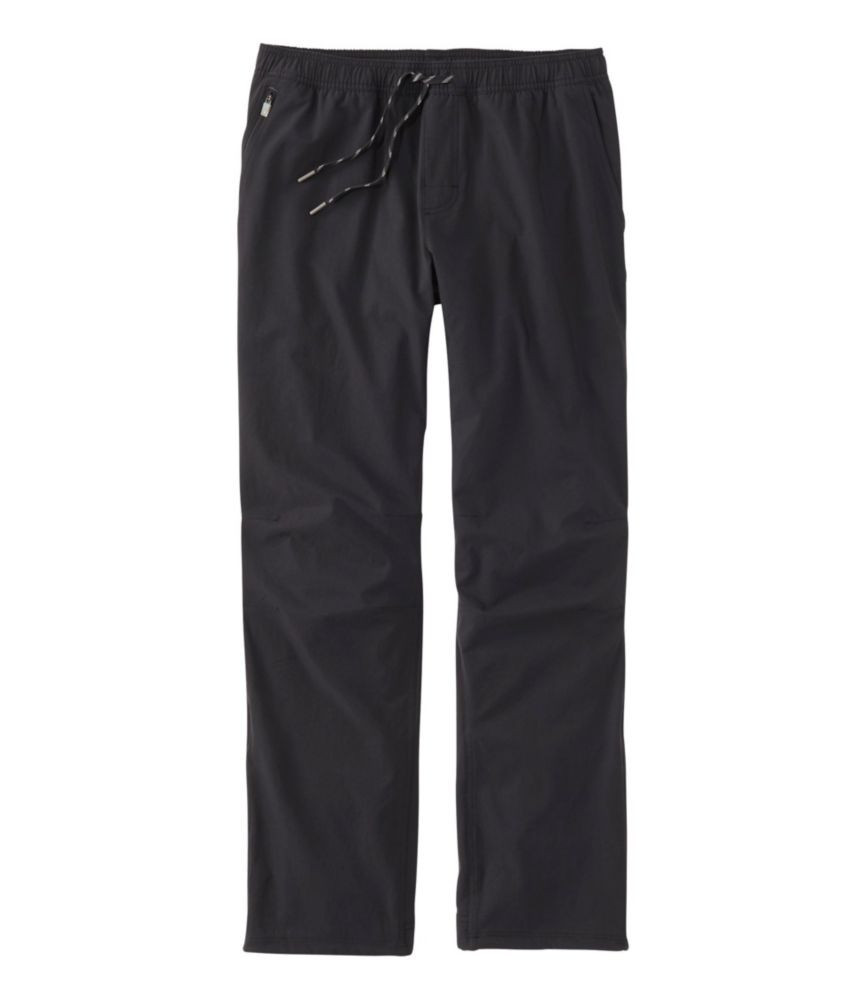 Men's L. L.Bean Multisport Pants, Lined Classic Black Small, Synthetic Polyester | L.L. Bean