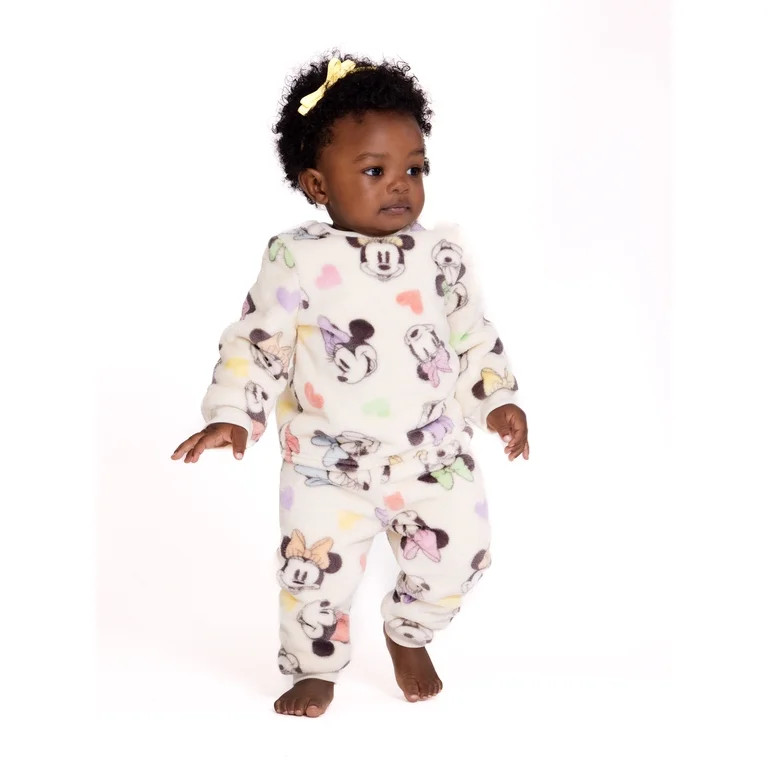 Baby Character Printed Plush Set, 2 Piece, Sizes 0-24 Months - Walmart.com | Walmart (US)
