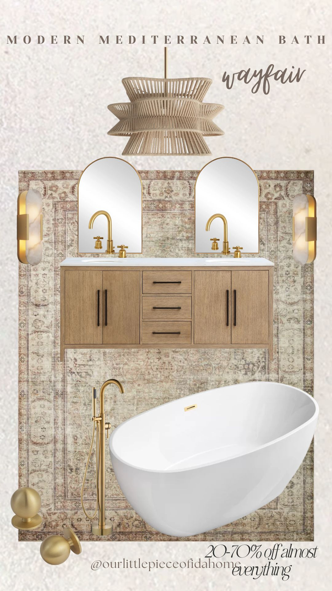 Shop Wayfair for a modern bathroom with Mediterranean-inspired touches — enjoy 20-70% off almost everything! 

 

#LTKHome #LTKSaleAlert #LTKStyleTip