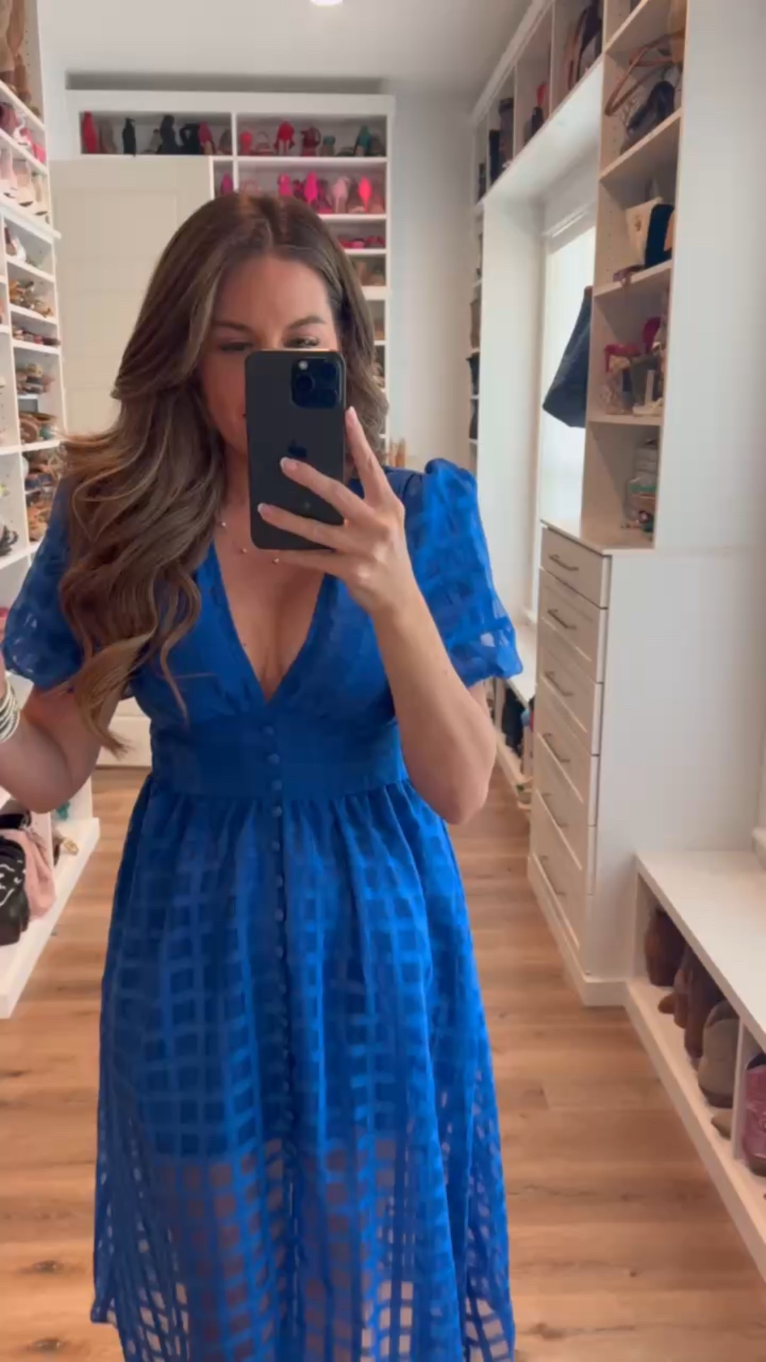 In a medium spring event guest midi, heels and accessories- fits tts.

#LTKWedding #LTKFindsUnder50 #LTKStyleTip