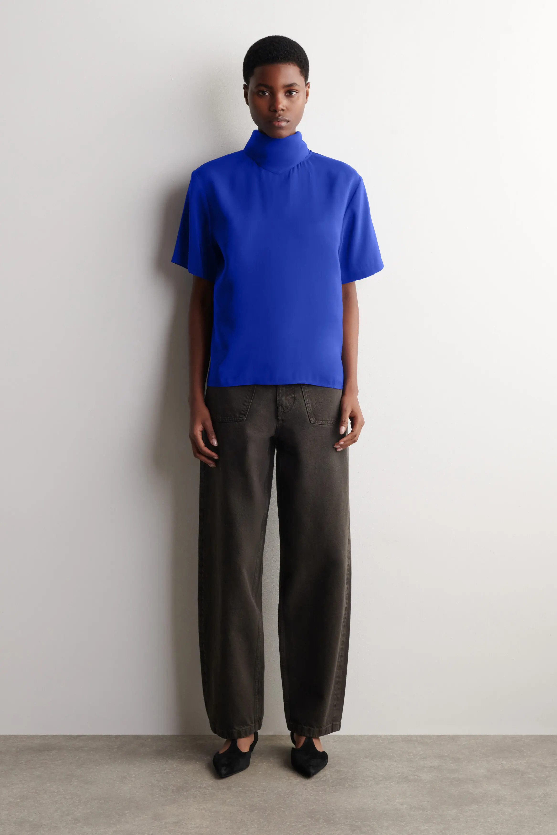 Draped Scarf-Detail Top (Women) | Nordstrom | Nordstrom