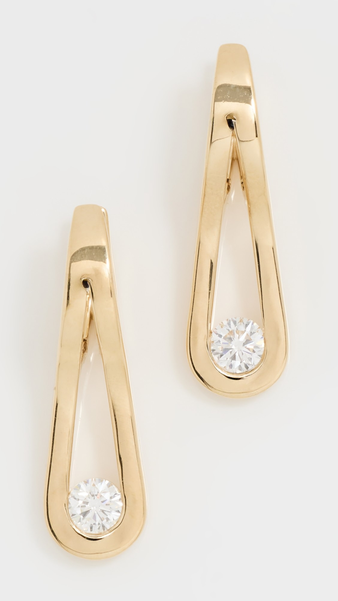 18k Gold Daphne Diamond Earrings | Shopbop
