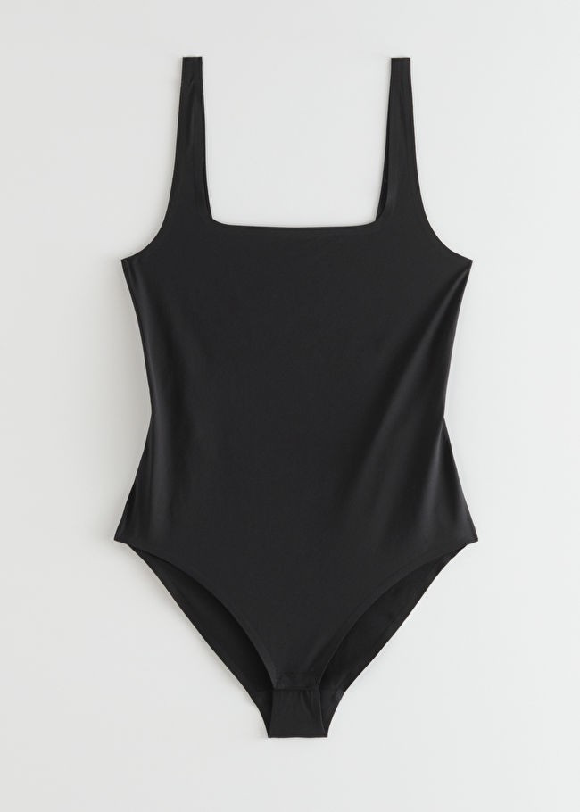 Square Neck Technical Bodysuit | & Other Stories (EU + UK)