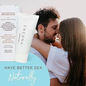 Coconu Water Based Personal Lubricant | Vegan | for Couples, Men, Women and Personal Use | Cruelt... | Amazon (US)