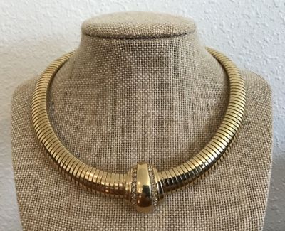 Vtg Signed Avon 1886 - 1986 Centennial Snake Chain Choker Necklace J2-1  | eBay | eBay US