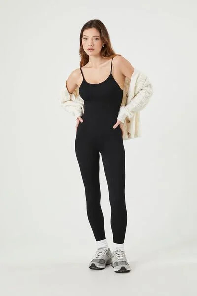 Seamless Ribbed Knit Jumpsuit | Forever 21 (US)