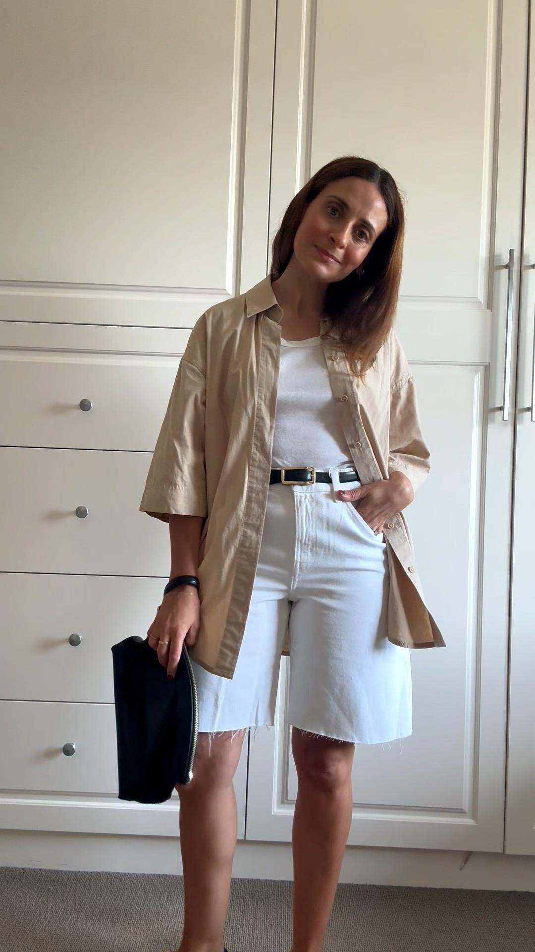 Mango frayed hem shorts in size 36. Older Bassike tank, Camilla and Marc shirt, Zara belt. 

#LTKspring #LTKaustralia