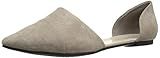Chinese Laundry Women's Easy Does It D'Orsay Flat Ballet, Taupe Suede, 12 M US | Amazon (US)