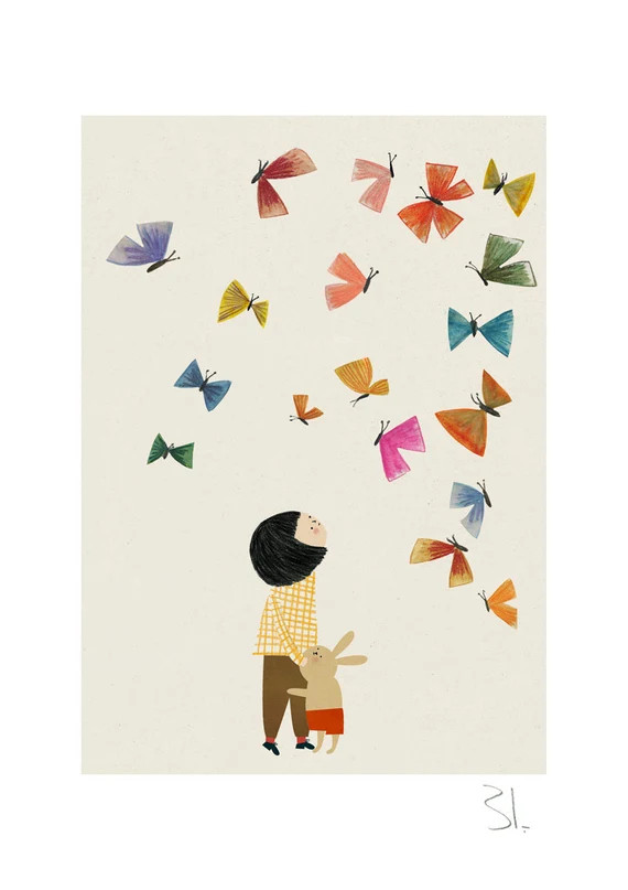 Dear Bunny Print - Etsy | Etsy (US)