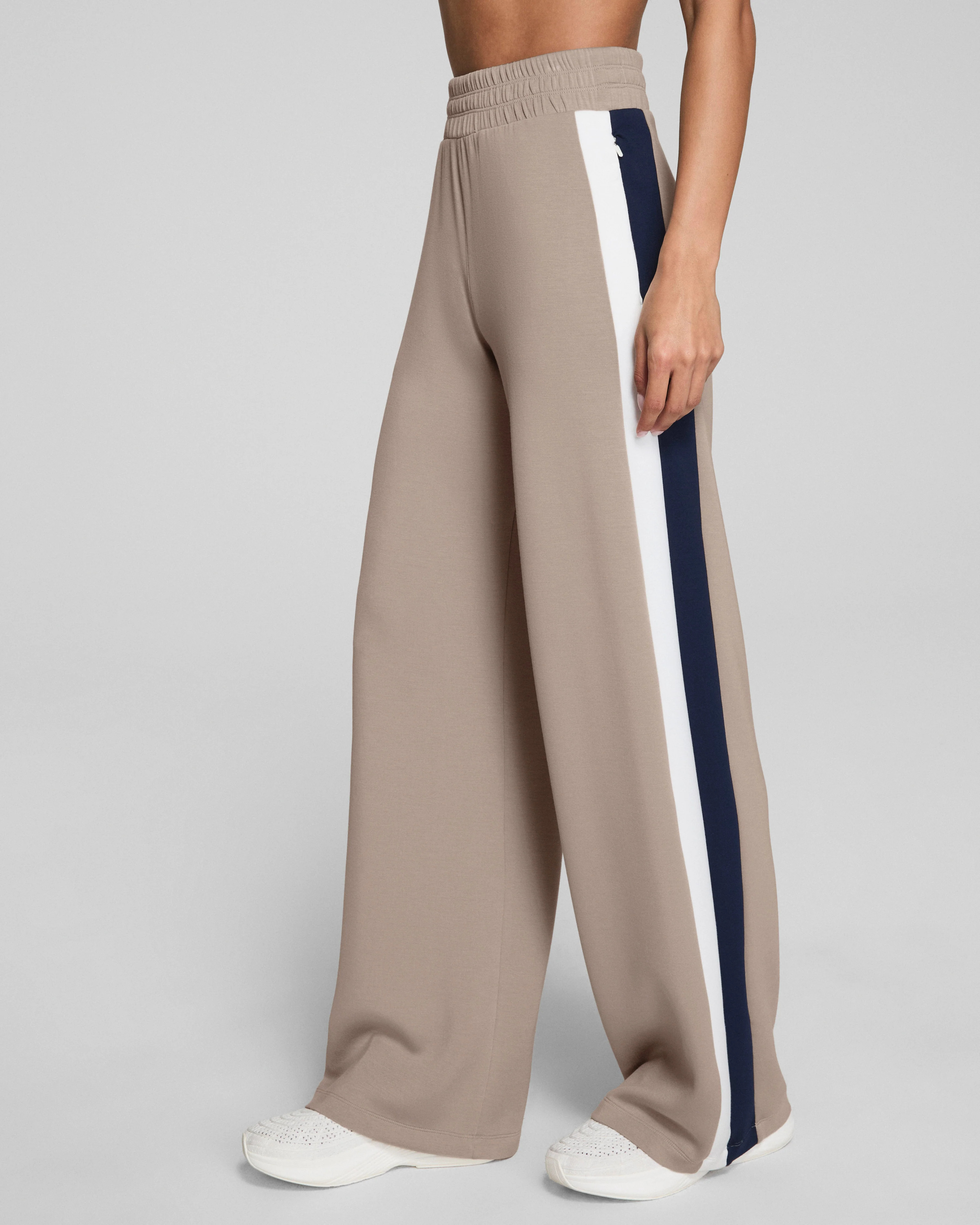 SPANX® AirEssentials Colorblock Wide Leg Track Pant | Spanx