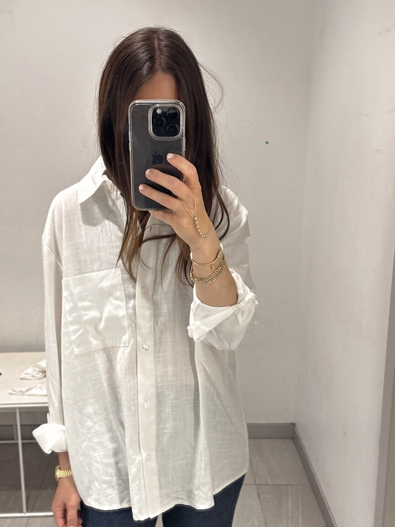 Linen button down that’s not too oversized and $20
