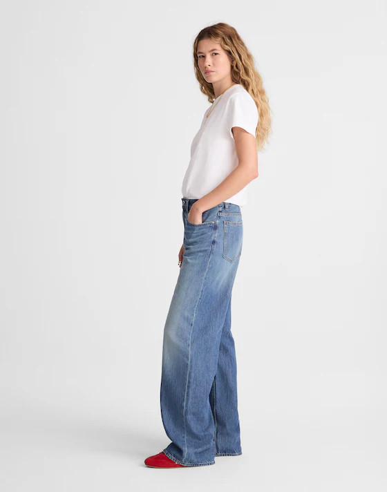 The Low-Slung Baggy Jean in Airy Denim | Madewell