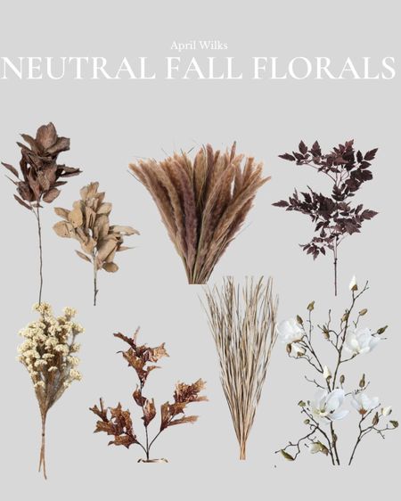 Faux florals for this fall and autumn season! Perfect for a planter on your coffee table or entryway or kitchen island! 

#LTKhome #LTKfindsunder50 #LTKSeasonal