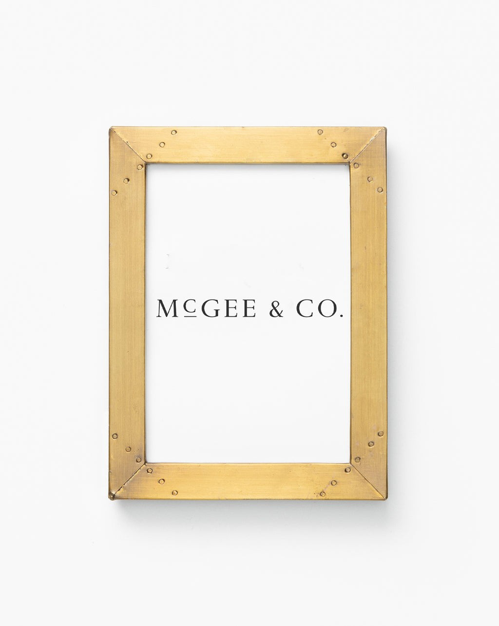 Industrial Brass Frame | McGee & Co.