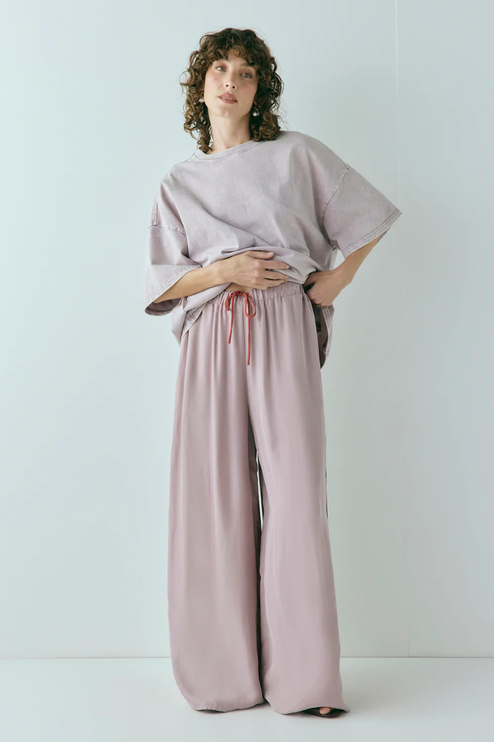 Moonscapes Pants Mauve | VRG Grl