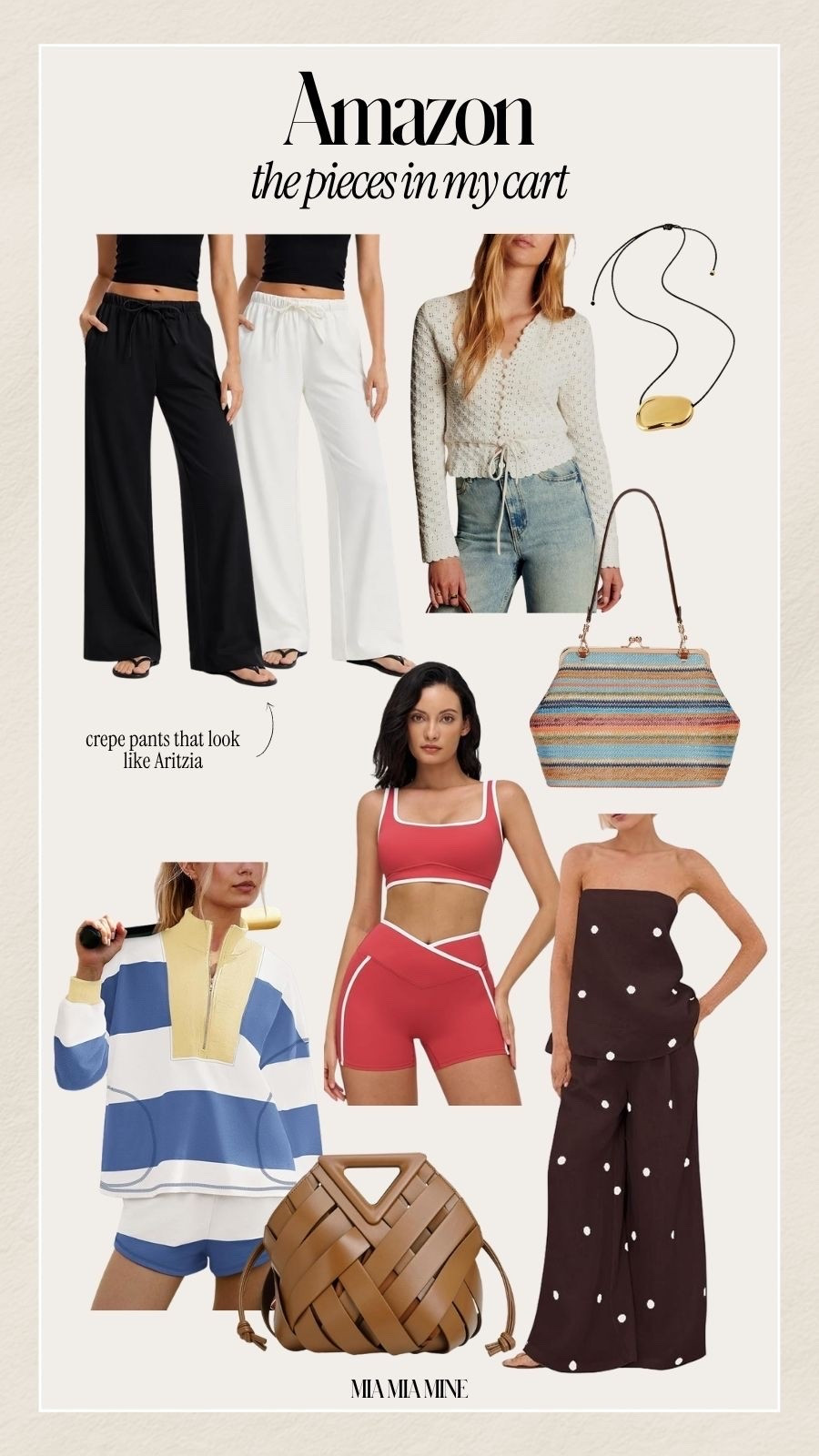 Amazon summer fashion finds, beach vacation outfits, summer athleisure, Amazon crepe pants that look like Aritzia, Amazon designer inspired accessories

#LTKmomlife #LTKSeasonal #LTKTravel