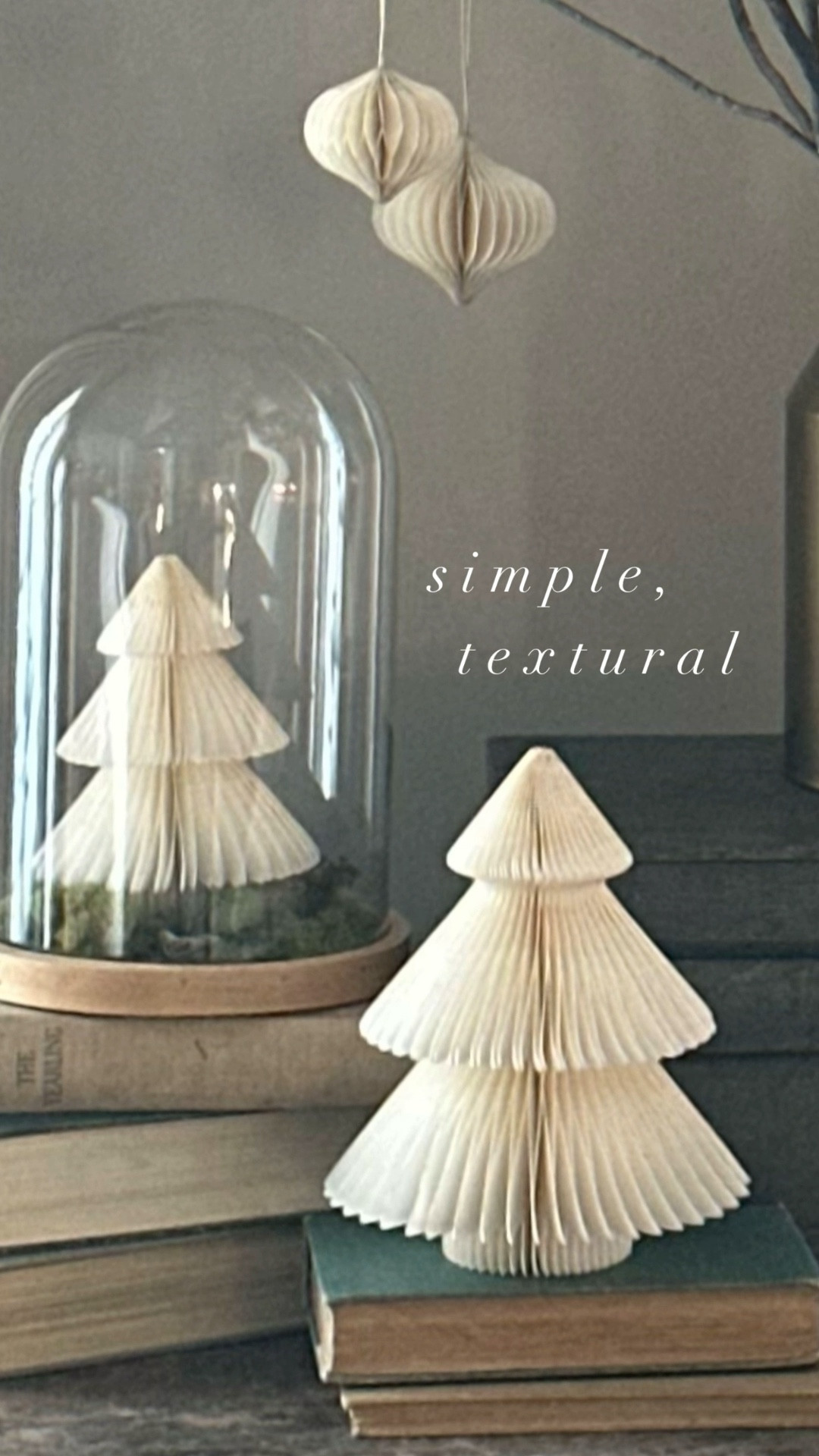 My favorite paper honeycomb trees and parchment ornaments are back in stock! 
And SO AFFORDABLE!  Find links to the whole collection here on LTK. 
#ChristmasDecor #HolidayDecor #AffordableChristmas #WalmartChristmas #AmazonChristmas #H&M #FoldingPaperTrees #HoneycombChristmasTrees #ChristmasOrnaments #PaperOrnaments #jleeinteriors

#LTKFindsUnder50 #LTKHoliday #LTKHome