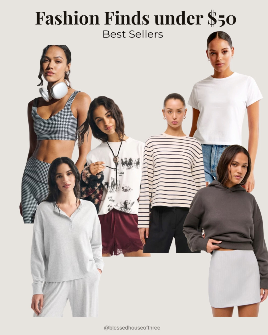 Highly rated fashion finds under $50 that I own, wear, and truly recommend. These are everyday staples that look expensive without the price tag, from best-selling denim to basics I reach for on repeat. Everything is affordable, comfortable, and size-inclusive — tap to shop before the most-loved pieces sell out.

Affordable fashion finds under $50, highly rated fashion staples, best seller jeans under $50, capsule wardrobe essentials, everyday outfit basics, casual women’s fashion, budget-friendly clothing finds, wardrobe staples for women, neutral outfit ideas, comfortable everyday outfits, Amazon fashion finds, Target style finds, affordable shoes worth the hype, fashion deals and best sellers.


#LTKSaleAlert #LTKFindsUnder50 #LTKActive