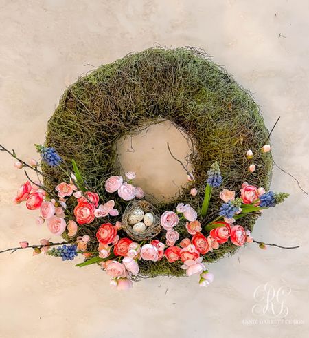 DIY spring wreath 

#LTKfindsunder50 #LTKSeasonal #LTKhome